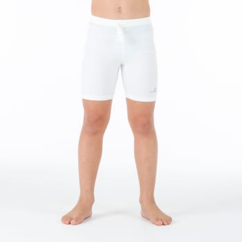 SS Jnr Lycra Short With Drawstring (Wht)