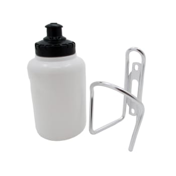Muna Alloy Bottle Cage and Bottle Combo