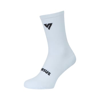 Versus White Active Crew Length Socks