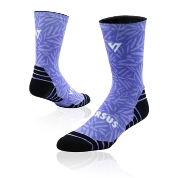 Versus Purple Valley Active Crew Length Socks