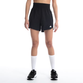 adidas Women&#039;s Pacer Woven High Rise Gym Short