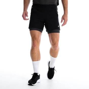 ASICS Men&#039;s Road 2-in-1 5&#039;&#039; Running Short