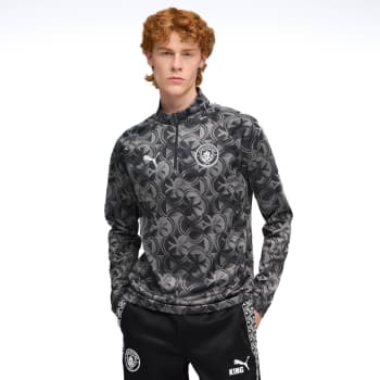 Manchester City Men's 25/26 Warm Up 1/4 Zip Top