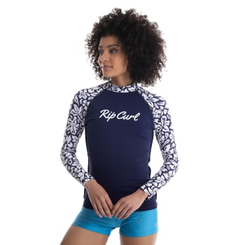 Rip Curl Women&#039;s Las Flores Long Sleeve Rashvest
