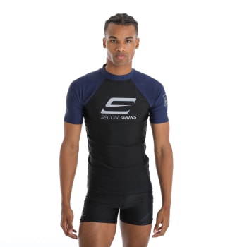 Second Skins Men&#039;s Iconic Short Sleeve Rashvest