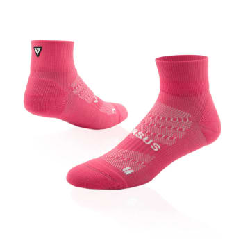 Versus Pink Active Quarter Length Socks