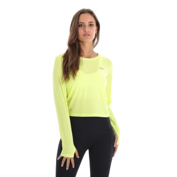 Capestorm Women&#039;s Essential Crop Running Long Sleeve