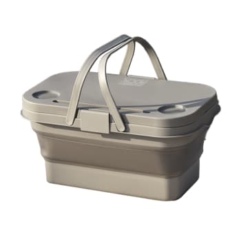 Desert Rock Collapsible Picnic Basket