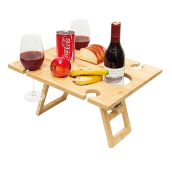 Desert Rock Bamboo Picnic Table