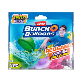 Zuru Bunch-O-Balloons Reusable water Balloons 3PC