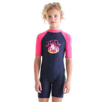 Second Skins Girls Seas The Sparkle SS Sunsuit