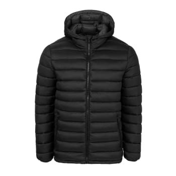 SoulCal Men's Micro Bubble Hooded Jacket