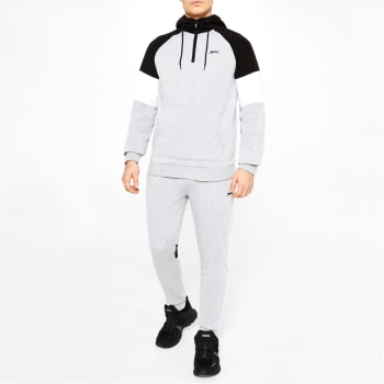 Slazenger Men&#039;s 1/4 Zip Fleece Tracksuit