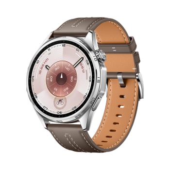 Huawei Watch GT 6 46mm GPS Smartwatch - Brown Leather