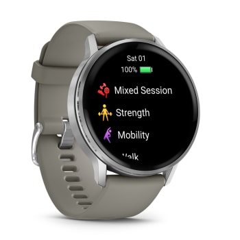 Garmin Venu 4 45mm Premium GPS Smartwatch -Silver/Grey - Find in Store