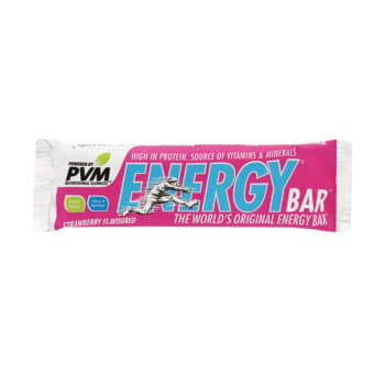 PVM Choc Strawberry Energy Bar 45g