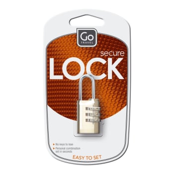 Go Travel No-Key Padlock