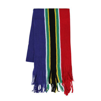 South African Flag Stripe Scarf