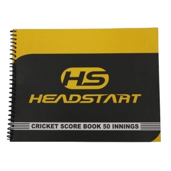 Headstart Cricket Scorebook - 50 Innings