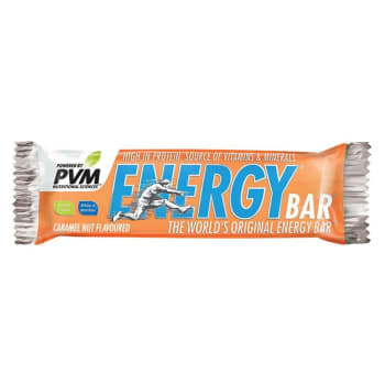 PVM Caramel Nut Energy Bar 45g