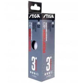 Stiga Perform 40+ Table Tennis Ball (3 Pc)