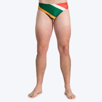 Second Skins Men&#039;s South African Flag Swimming Brief