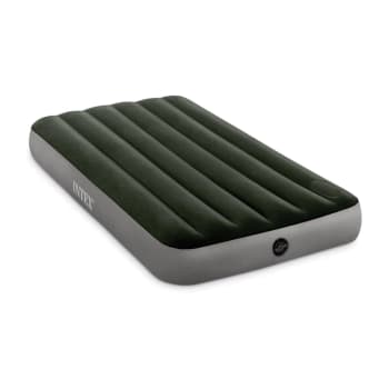 Intex Twin Dura Beam Downy Airbed with Built in Foot Pump