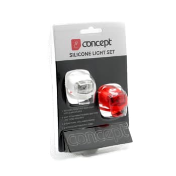 Concept Silicon Front and Rear Light Set - Find in Store