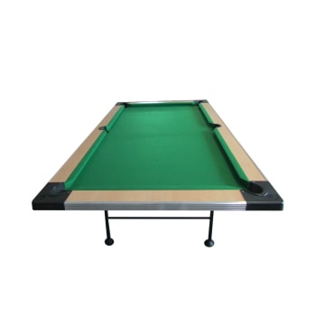 Elite Fold-Away Pool Table - Wood Top (Maple) - Find in Store