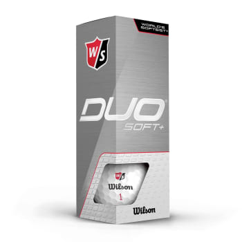 Wilson Duo Soft Plus Golf Balls - 3 Ball Pack