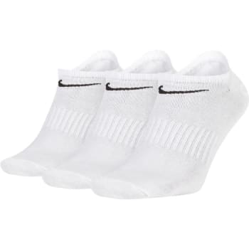 Nike 3-Pack Everyday Lightweight No-Show White Socks