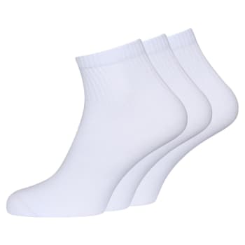 Sof Sole 3-Pack Basic Anklet White Socks