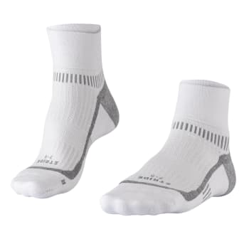 Falke Ankle Stride White/Grey Socks