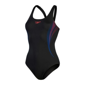 Speedo Women&#039;s Placement Muscleback 1 Piece