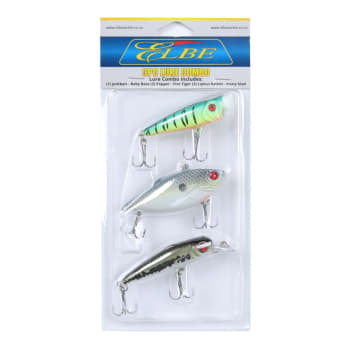 Elbe Bass Lure Combo 3PC