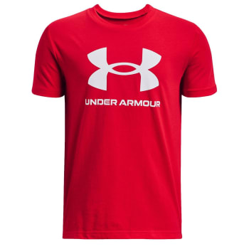 Under Armour Boys Sportstyle Logo Short Sleeve Tee