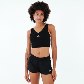 adidas Women&#039;s 3 Stripe Crop