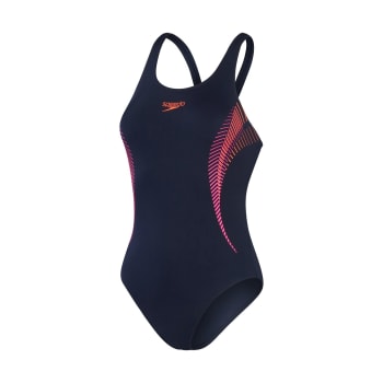 Speedo Women&#039;s Placement Muscleback 1 Piece