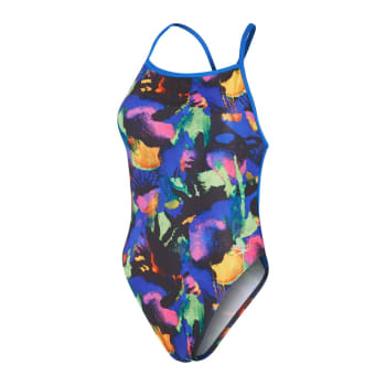 Speedo Women&#039;s Allover Digital V-back 1 Piece