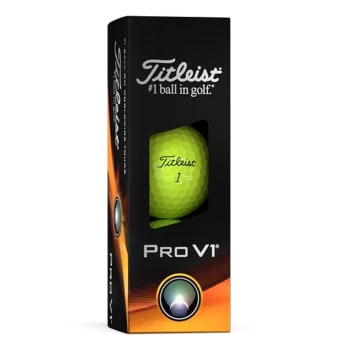Titleist 2023 Pro V1 Yellow Golf Ball