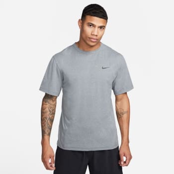 Men&#039;s Nike Dri-Fit UV Hyverse Tee, Light Silver