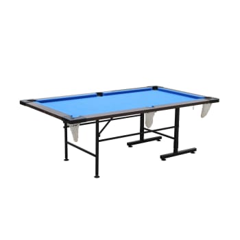 Freesport Fold-Away Pool Table - Wood Top (Wenge)