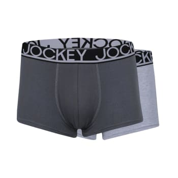 Jockey Men&#039;s Range Exclusiv Pouch Trunk 2 Pack