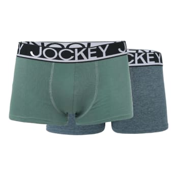 Jockey Men&#039;s Range Exclusiv Pouch Trunk 2 Pack