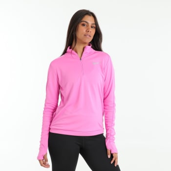 Nike Women&#039;s Dri Fit Pacer 1/2 Zip Run Long Sleeve Top