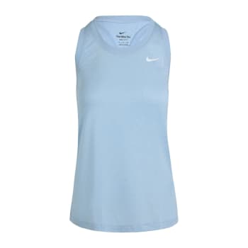 Nike Yoga Women's Dri-FIT Ribbed Tank Top Gym Training Top Heather