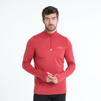 First Ascent Men&#039;s Corefit  1/4 Zip Long Sleeve