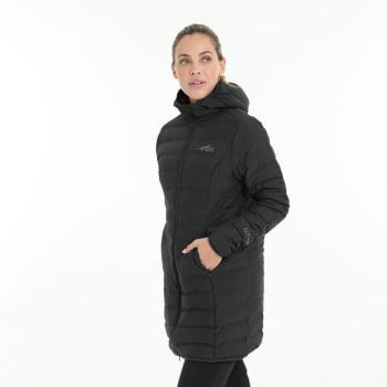 First Ascent Women&#039;s Hooded Down Town Seal Parka Jacket