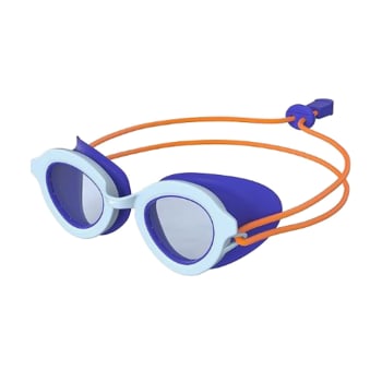 Speedo Sunny G Junior Goggles - Blue/Orange