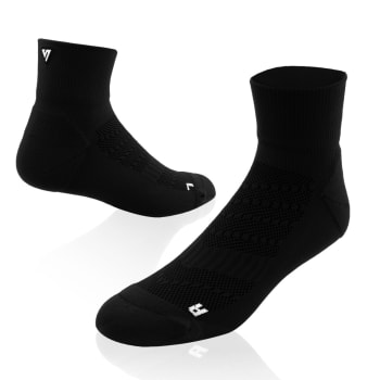 Versus Black Active Quarter Length Socks